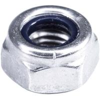 Гайка самоконтрящаяся с нейлоновой вставкой М3 DIN 985 нержавеющая сталь А2